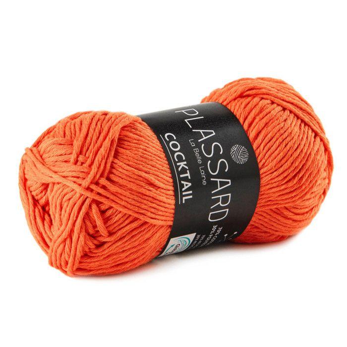 Recycled Summer Yarn Cocktail Orange 51