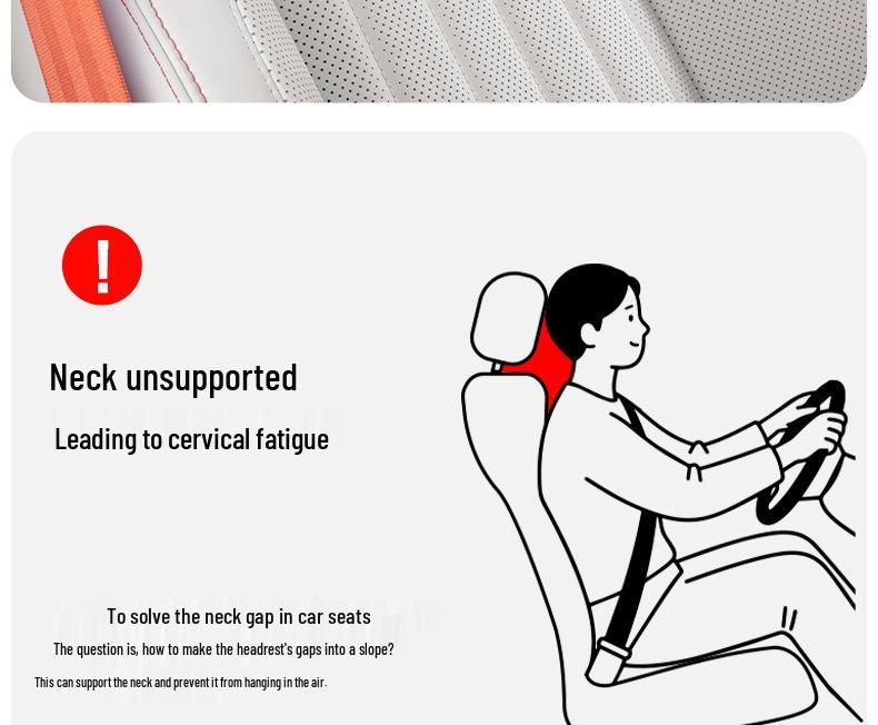 Ganzjahres-Nackenkissen/Rückenlehne für Tesla Model Y, 3, X, S