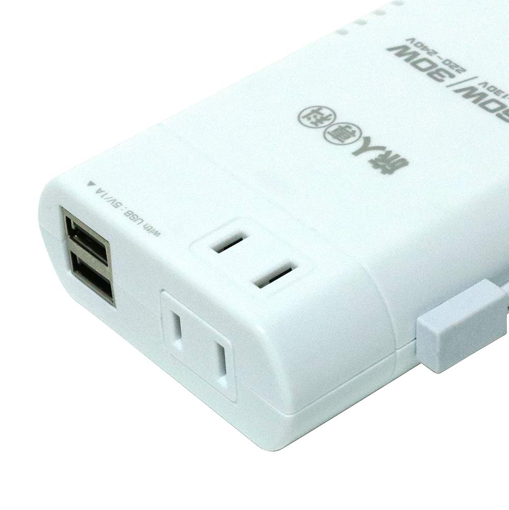 Miyoshi Worldwide Compatible Slim USB White MBZ-WDM/ZWH Transformer, 1A,
