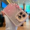 Diamond Phone Case for iPhone 16 15 14 Plus 13 12 11 14 15 16 Pro Max 16Pro Transparent Bling Glitter Protector Shockproof Cover