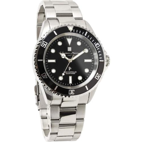 

Мужские радиоуправляемые солнечные часы для дайвинга Salvatore Marra, SM16103, серебристые/черные, эксклюзивно в нашем магазине.