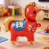 Walking Horse Shaped Balloon Inflatable Standing Horse Balloon With Wheels Cute Cartoon Horse Animal Balloons For New Year Kids