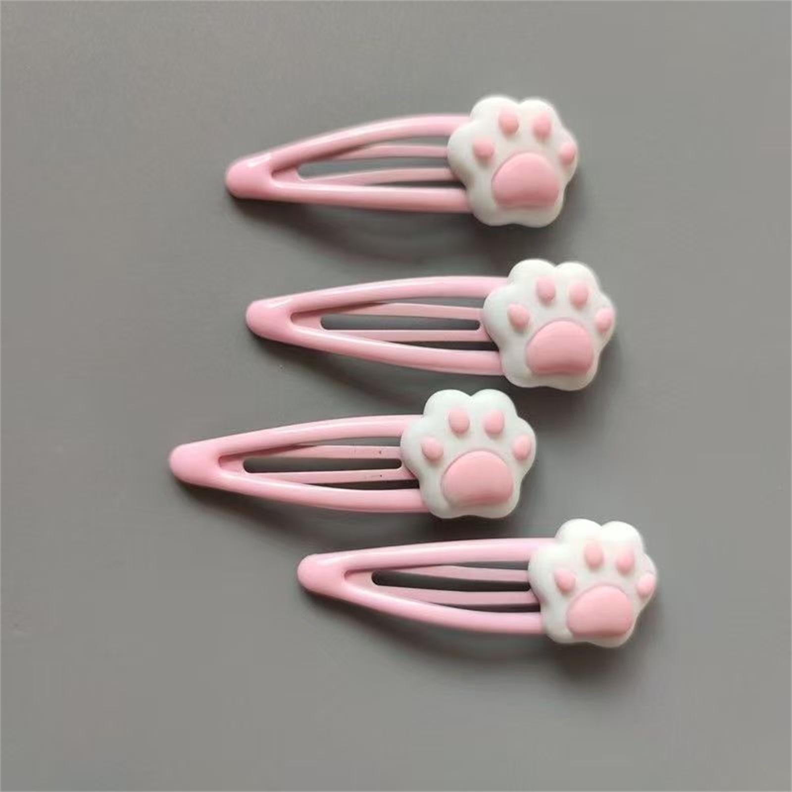 4 Pack Hair Clips, Cute Side Bangs Hair Clips for Women and Girls, Gentle Hair Hair Accessories for Daily Styling One Size