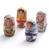 7Pcs Nail Tools Nail Clipper Set Russian Nesting Doll Style Nail Clipper Kit Manicure Nail Polishing Shaping Trimming Tool