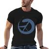 Peace Symbol Calligraphy TShirt Basic Solid Color Casual Tee Shirt