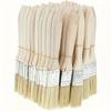 10/20pcs Pig Mane Brushes, Suitable for Art, Handicrafts, Plastering, Painting, Glue Application, Wooden Handles