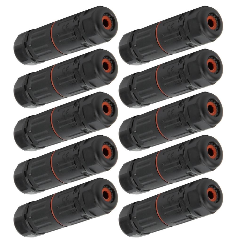 10 Stück Wasserdichter Stecker Elektrisch IP68 Klemmen Sortimentskasten für Straßenlaternen