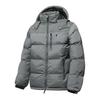 Detachable Hood Winter Puffer Jacket Couples - Thick Warm Windproof Waterproof Solid Color Casual Coat