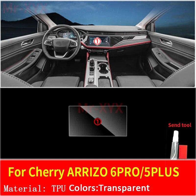 

ТПУ автомобильная приборная панель GPS-навигация экранная пленка защитная наклейка для Chery ARRIZO 6 PRO ARRIZO 5PLUS против царапин 2022 Nacigation Screen
