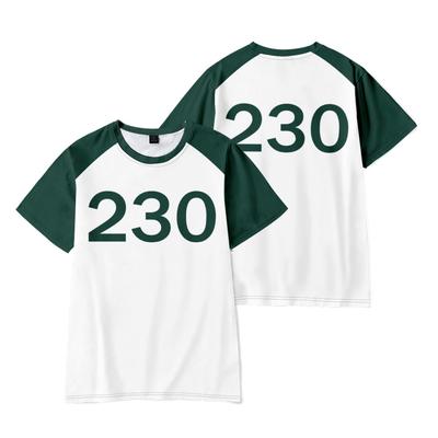 Squid Game Season 2 T Shirt for Women Men Summer Clothing Fitness O Neck Man T-shirt for Male Oversized New Men T-shirts Tops