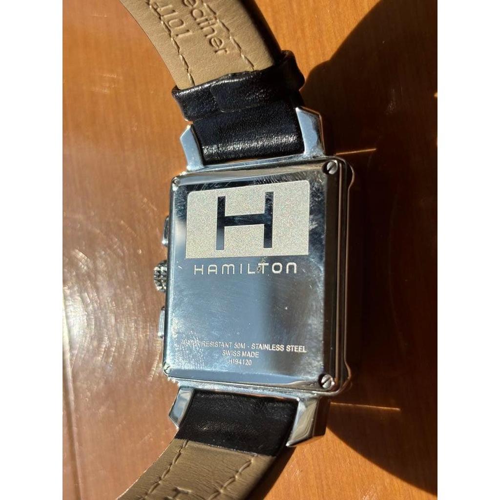 Used "Price Reduced!" Hamilton Square Chronograph Watch