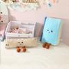 Cartoon Stationery Series Plush Toys Soft Creative Ruler Pencil Notebook Plushie Pillow Funny Christmas Birthday Gift To Kids