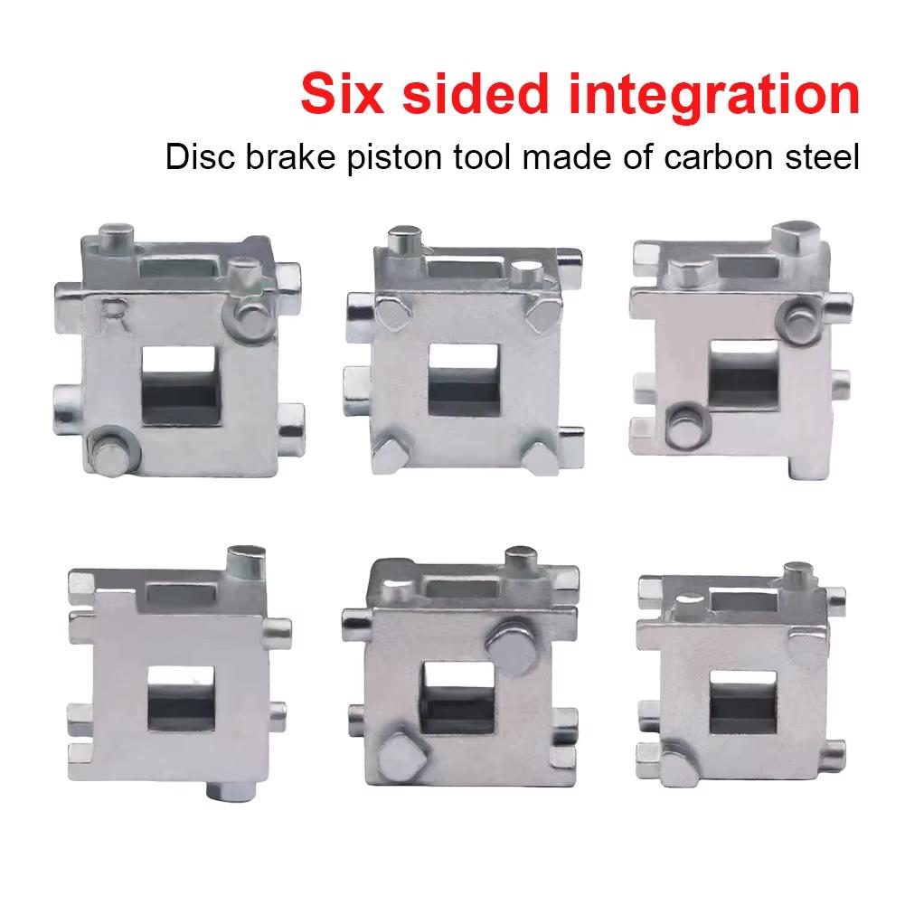 Brake Wheel Cylinder Splitter Disc Brake Air Pump Adjustment Tool Car Rear Disc Brake Caliper Piston 3/8 Inch Square Drive Tool-