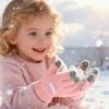 Children's Woolen Finger Gloves Smartphone Screen Gloves