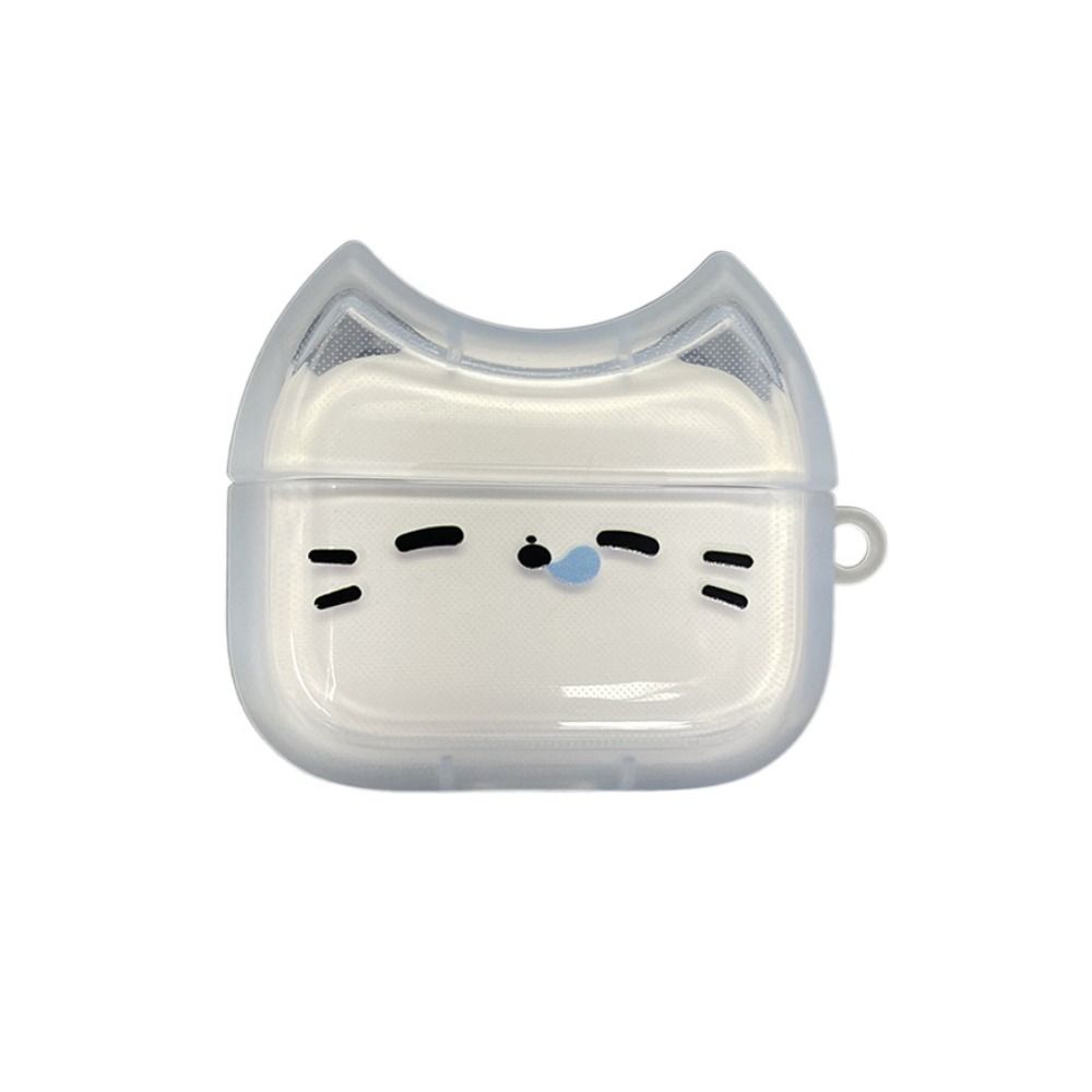 Dustproof Sleepy Cat Earphone Case Headphone Protective Case for Airpods 4 3 2 1/ Pro/Pro2