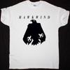 Hawkwind Eagle White T-Shirt Space Rock Band Tee
