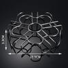 Egg Steamer Rack Circular Waves Food Contact Safe Stainless Steel Multifunctional Steaming Holder for Baby Food Cooking