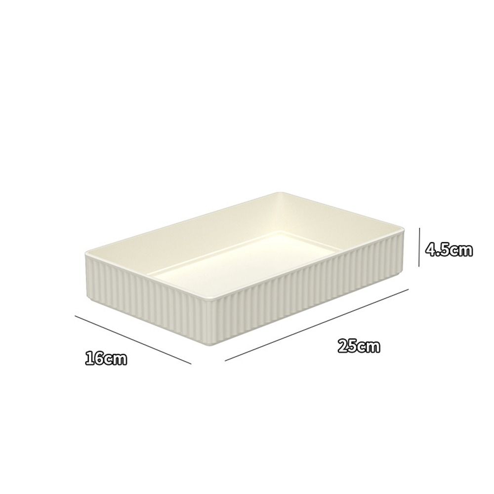 

Dustproof Makeup Storage Box PET Divided Organizing Box New Drawer Storage Box Lipstick Style 4