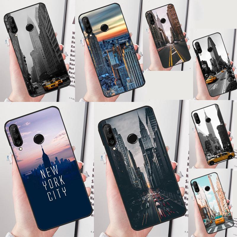 New York City For Huawei Nova 12i 7i 8i 11i 12s 9 10 SE Y91 Y90 Y60 Y70 Y72 Y61 P30 P40 Lite P60 Pro Case