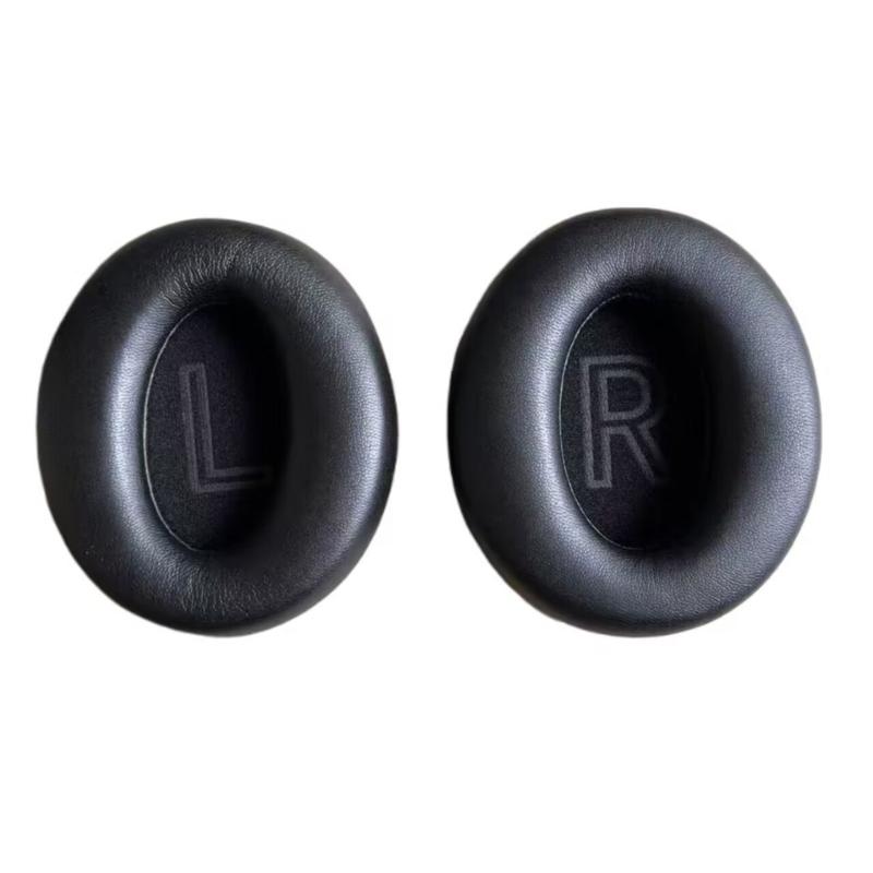 1 Pair Earpads Replacement Earpads Protein Leather Memory Foam Ear Pad Covers Replacement for WH305 Headsets
