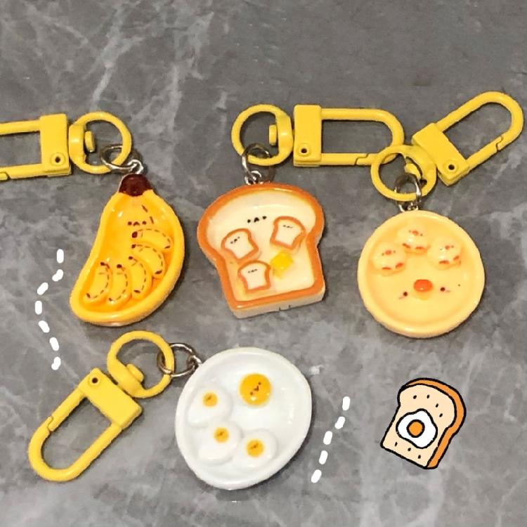 Fashionable Key Holder Pendant Charm Bag Pendant Gift for Culinary Lovers
