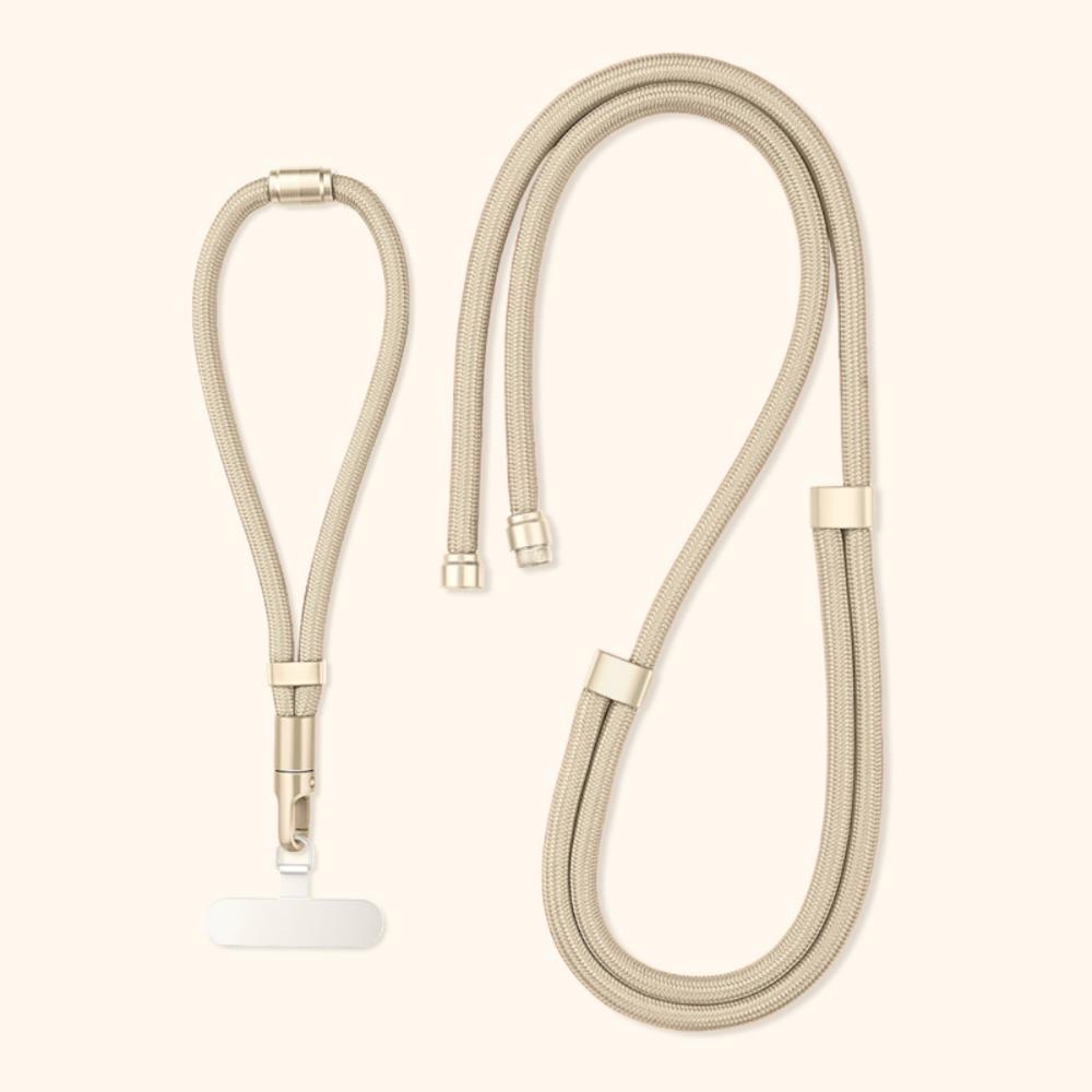 Popruh na telefon k zavěšení na krk a přes tělo s nastavitelnou délkou, 3v1 řetízek na telefon, cestování, outdoor