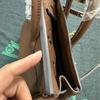 Ostrich Pattern Upgraded First Layer Cowhide Dukopp Slash Platinum 25/30 Inner Seam Edition Fashion Large Capacity Handbag