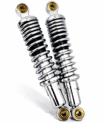 World Imp Motor 280mm Rear Suspension Shock for Honda, Yamaha, and Suzuki, Universal Aftermarket Parts for Honda Monkey and Gorilla, 5-Level Spring Pr