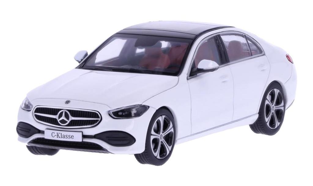 [Mercedes-Benz Collection] Genuine C-Class (W206) Opal White 1/43 Scale Model