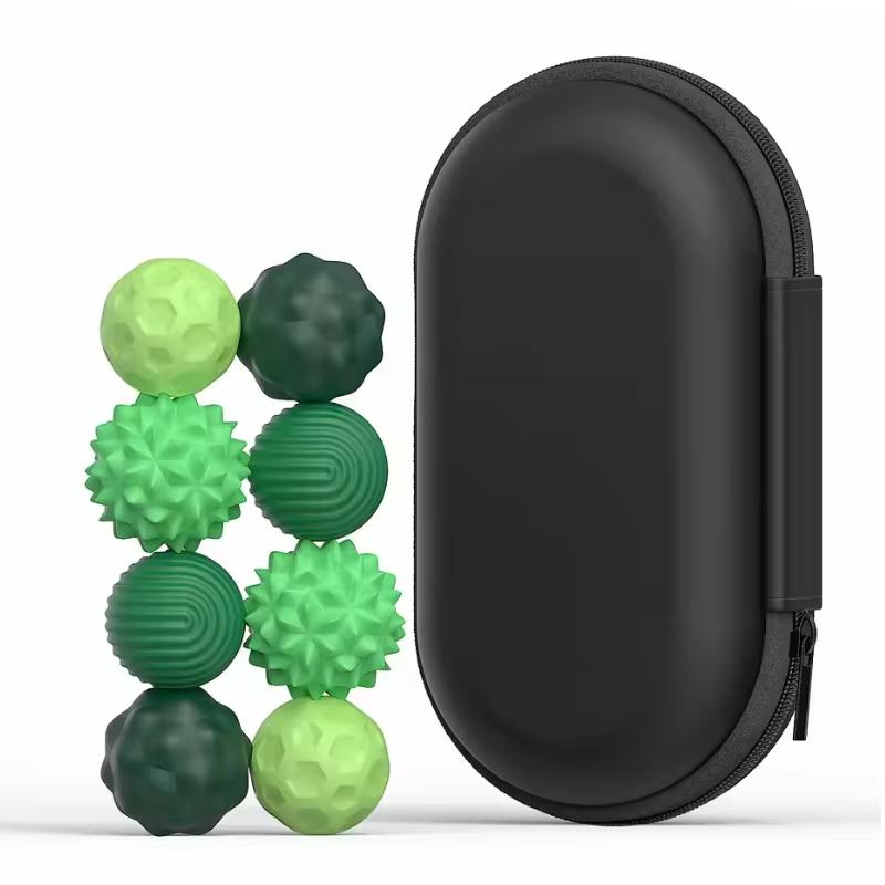 Palline sensoriali magnetiche in silicone giocattoli per le dita antistress giocattoli divertenti per la decompressione giocattoli per le dita per adulti giocattoli divertenti per bambini