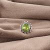 Peridot Ring Gemstone Jewelry, 925  Sterling Silver Ring, Handmade Jewelry Bohemian Jewelry, Gift For Love