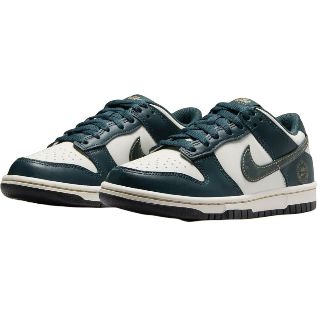 Nike Dunk Low Deep Jungle Kids Lifestyle Shoes FB9109-301