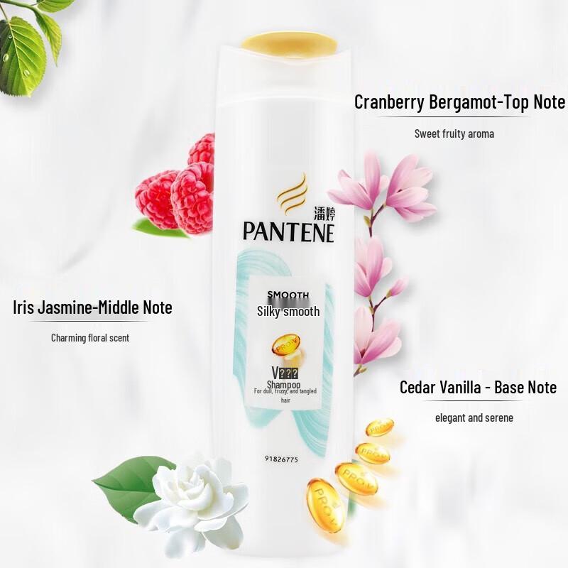 Pantene PRO-V Silk Shampoo & Conditioner Set