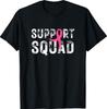 Breast Cancer Warrior Support Squad Breast Cancer Awareness T-ShirtQ