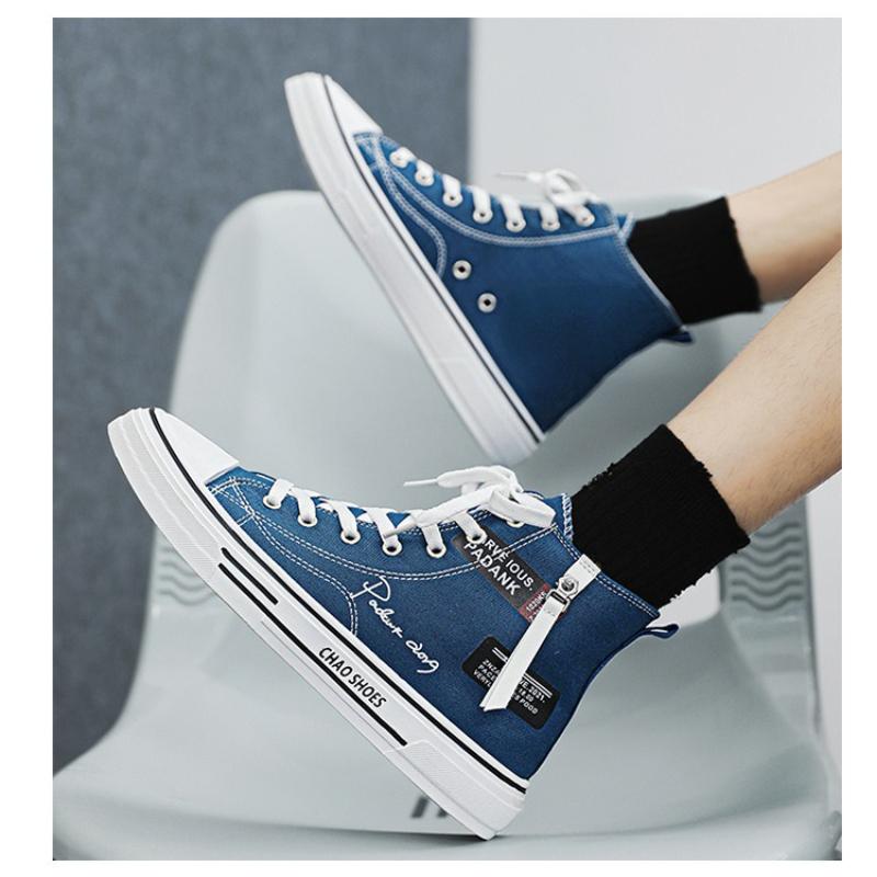 Men Shoes Men High Top Canvas Shoes Authentic Classic Designer Men's Sneakers Man Casual Vulcanize Shoes Tenis Masculino
