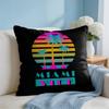 MMiami Vice Movie Cool Cushion Cover Square Pillow Bedroom Sofa Leisure Comfort Living Room Home Decoration X