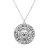 Pirates of the Caribbean Men’s Gold Coin Chain Skull Pendant Necklace