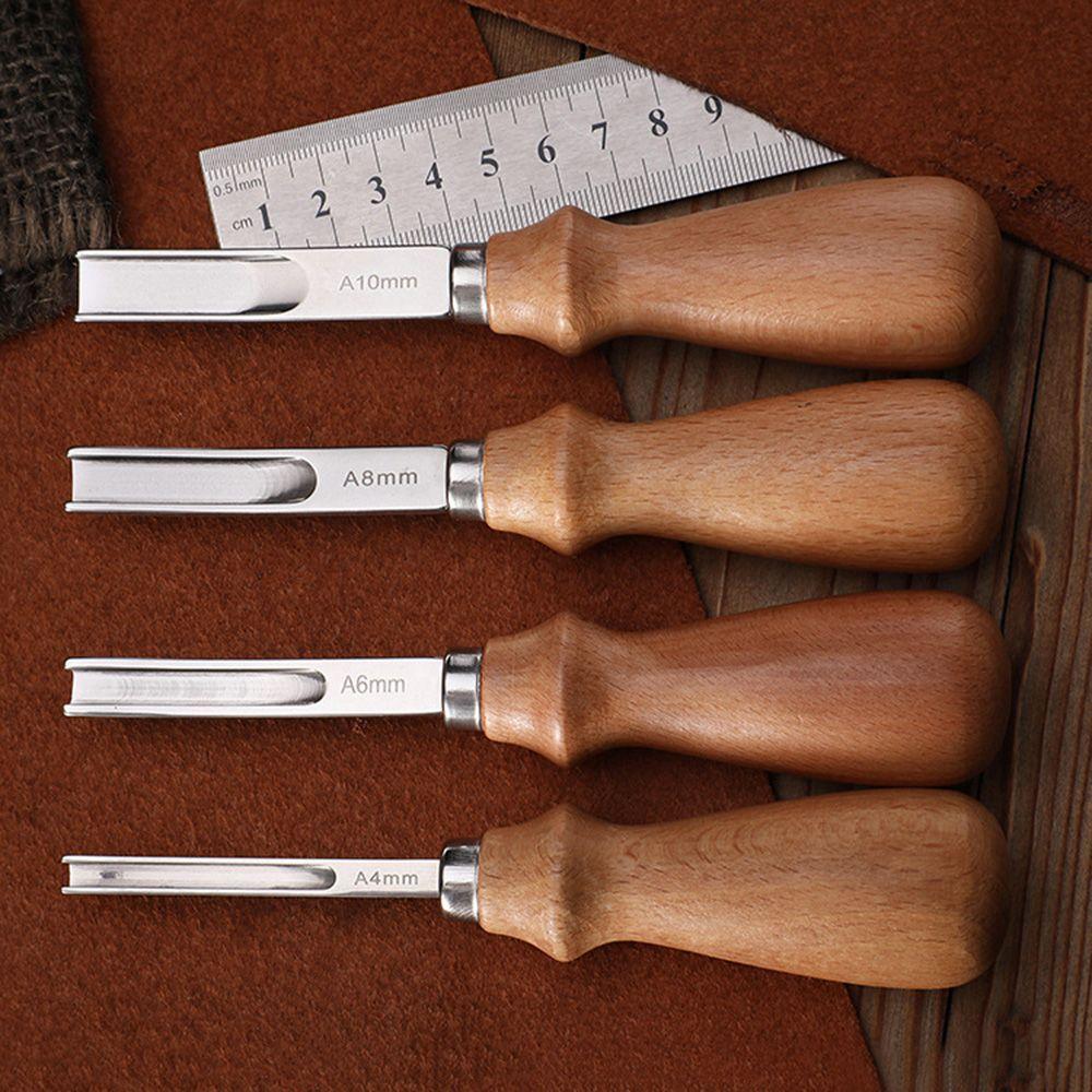 1pc Practical Leather Craft Edge Beveler Skiving Beveling Cutting DIY Handmade Cutting Hand Trimming Leather Craft Tools