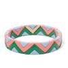 2026 Hot Selling Fashion Fashion Patchwork Bracelet Bohemian Style Can Be Folded Wear DIY Mixed Color Enamel Beaded Bracelet