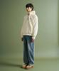Seteo Lawton Half Zip-Up Sweatshirt Cream
