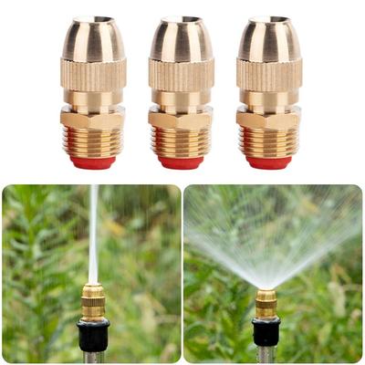 Sprinkler Head Adjustable Atomizing Sprinkler Nozzle Brass Sprinkler Head Misting Nozzle Garden Watering