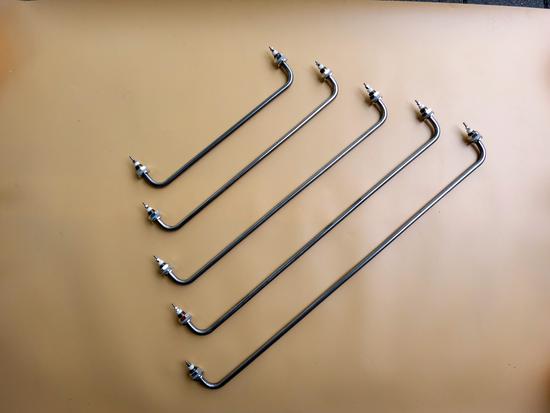 220V Electric Bain-Marie Heating Tube with Bent Ends for Food Cart and Canteen - Available in 1KW/2KW/3KW