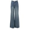 Women's Casual Mid-Waist Flared Jeans