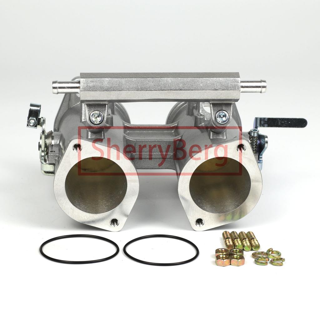 SherryBerg Direct Throttle Body Injection ITB replacement for Jenvey Weber DCOE and Dellorto DHRLA carburettors. 112mm Height