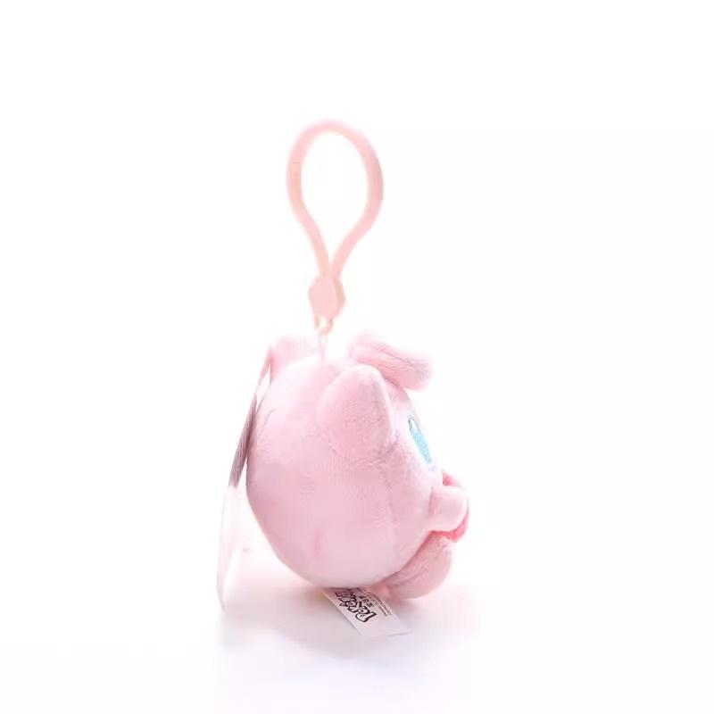 Genuine Jigglypuff Love Series Kawaii Plush Stuffed Toy Keychain Backpack Pendant Keyring Doll Birthday Gifts For Kid