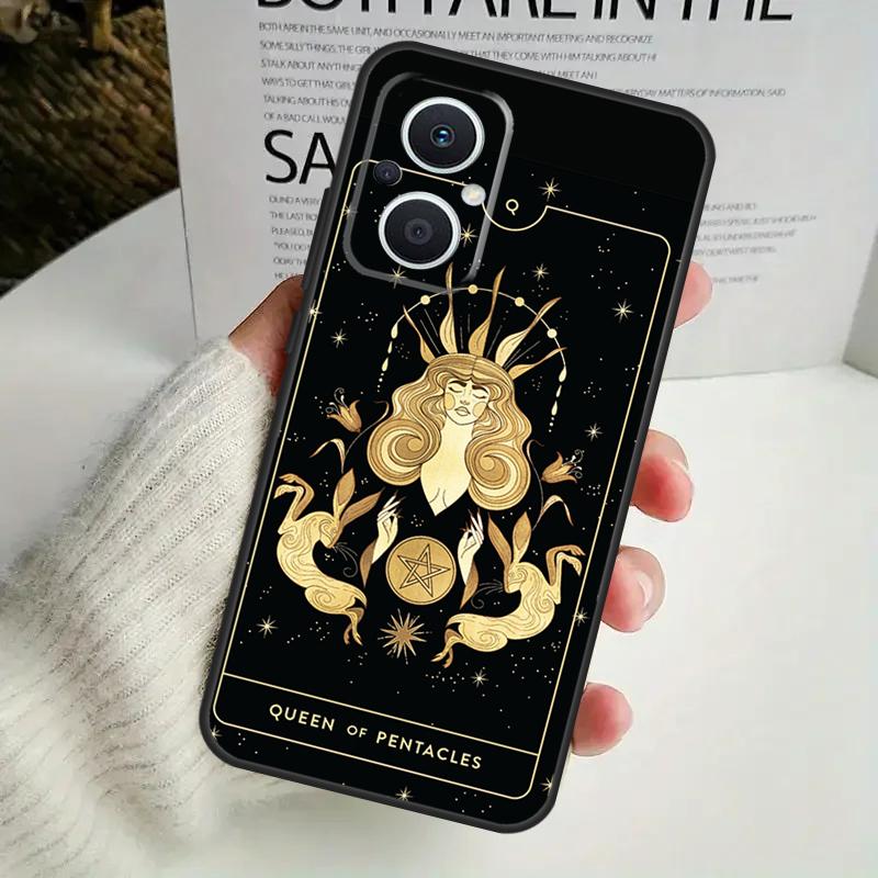 Witches moon Tarot Mystery totem Phone Case For OPPO Reno 14F 12F 12 11 13 F 10 Pro 8T 7 8 Lite OPPO Find X9 X8 X6 X5 Pro Cover