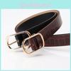 Fashionable Pu Leather Belt For Women With Antique Finish And Adjustable Pin Buckle Suitable For Daily Use