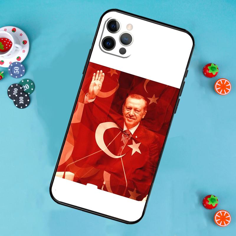 Turkey Recep Tayyip Erdogan Phone Case For iPhone 17 Air 16 15 14 13 12 11 Pro Max 12 13 mini 15 16 Plus 16e Cover Funda