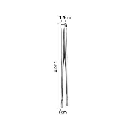 Barbecue Food Tongue Anti-slip Cooking Clip Stainless Steel Portable Picnic Tweezer Salad Steak Clamp Bread Tong Kitchen Gadgets