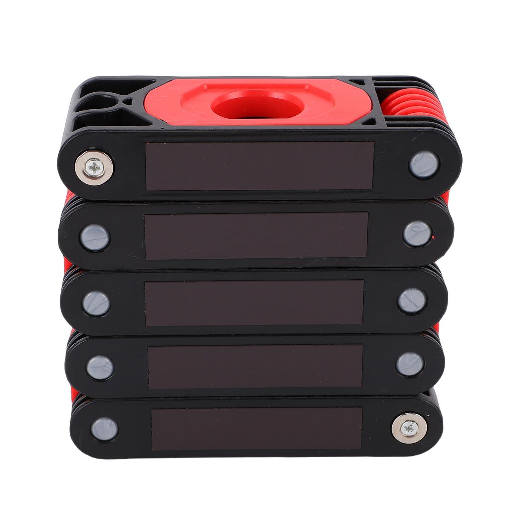 Foldable Multi Angle Measuring Tool Woodworking Magnet Level Ruler Accurate 45 Degrees  90 Degrees  Vertical